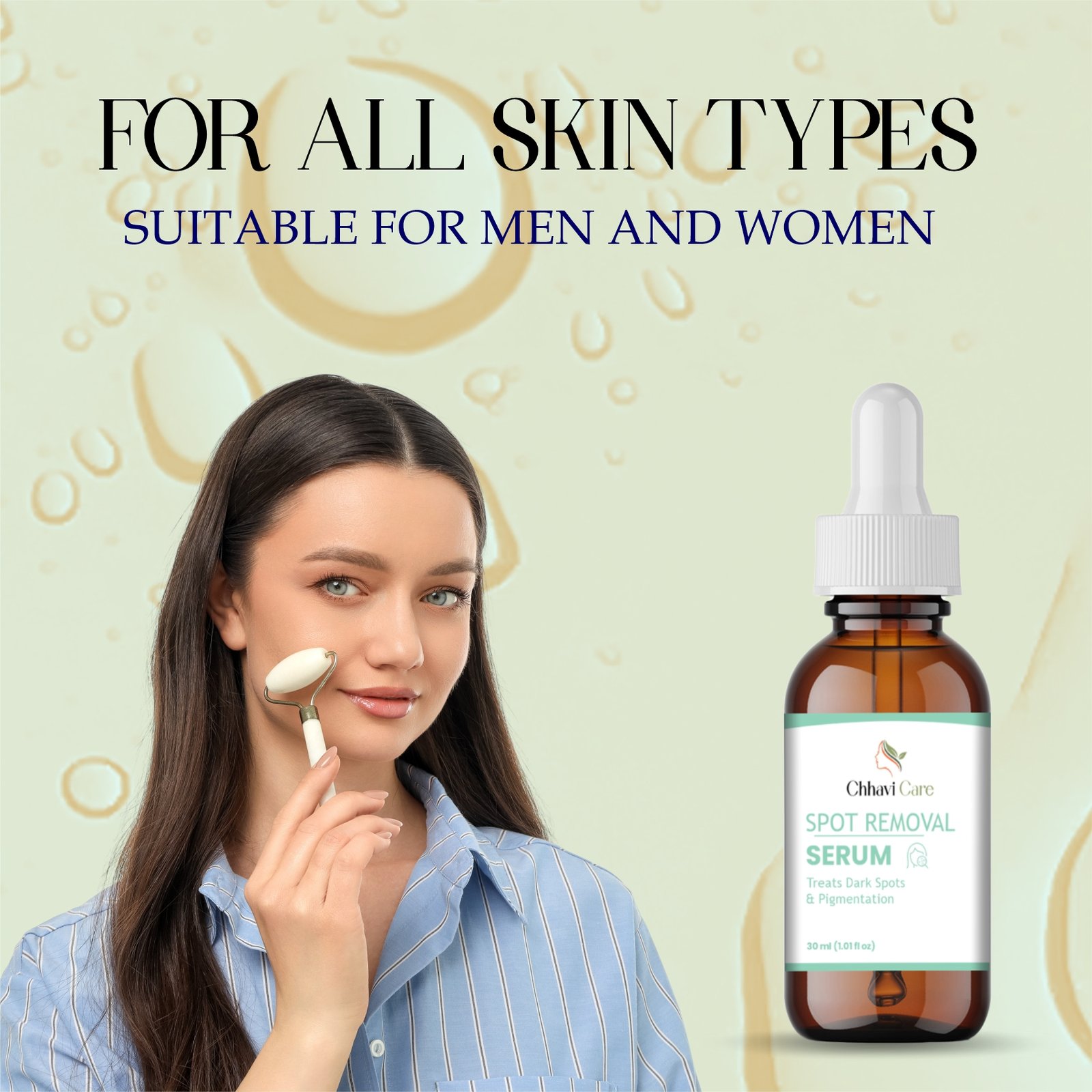 Chhavi Care Spot Removal Face Serum – Dark Spot & Pigmentation Treatment (30ml) - Image 2