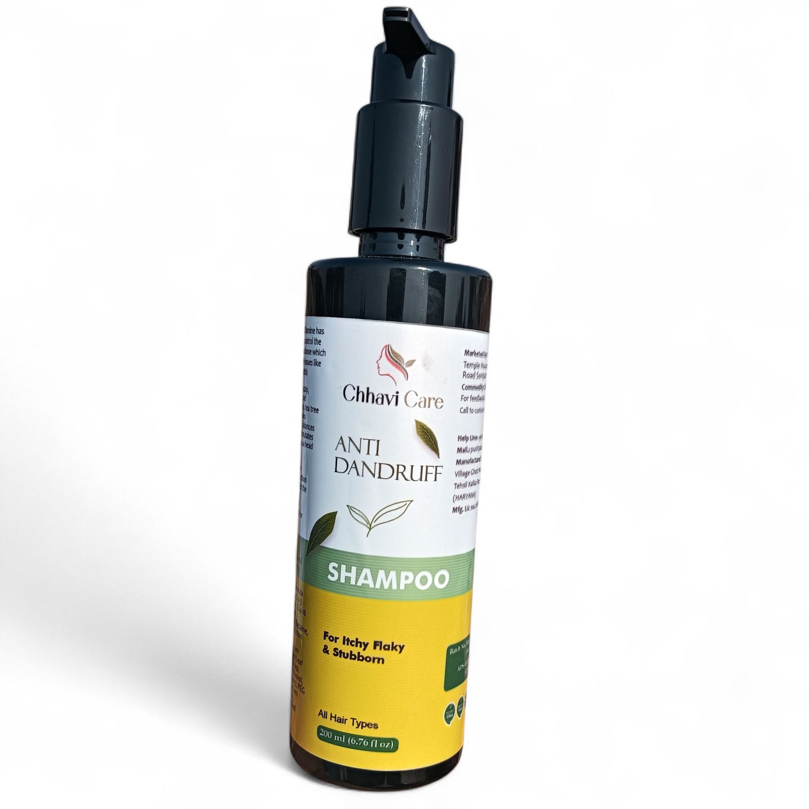 Chhavi Care Anti Dandruff Shampoo – Itchy & Flaky Scalp Treatment (200ml)