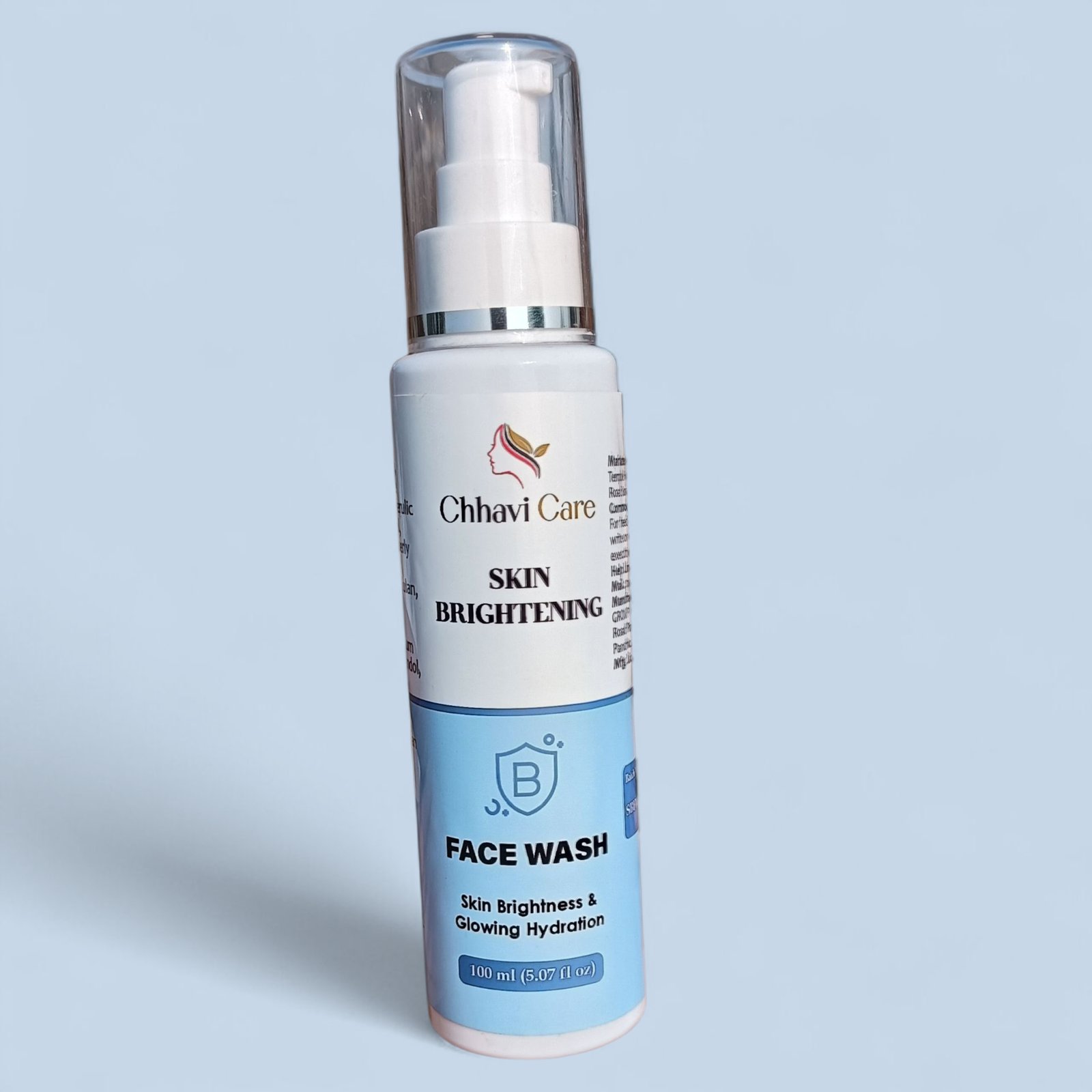 Chhavi Care Skin Brightening Face Wash – Glow & Hydration Cleanser (100ml)