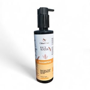 Chhavi Care Rice Water Shampoo – Hair Strengthening & Repair Formula (200ml)