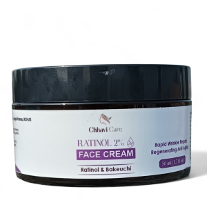 Chhavi Care Retinol 2% Face Cream – Anti Aging & Wrinkle Repair (50ml)