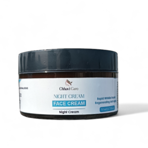 Chhavi Care Night Repair Face Cream – Anti Aging & Skin Renewal (50ml)